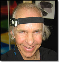 David Allen modeling ReX headband