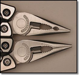 Pliers: XTi with crimper (top), Ti (bottom)