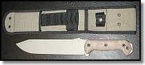 Becker Tool & Knife in desert camo colors