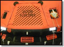 Givens Life Raft Entry Door