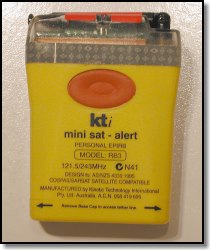 KTI 121.5 MHz mini SAT-ALERT RB3