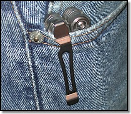 Pocket Clip in use