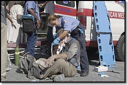 Medical assistance at WTC