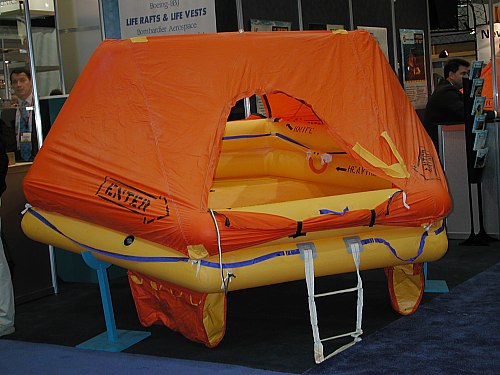 New Air Cruisers Type I 10-person life raft