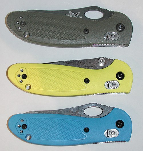 Benchmade Mini Griptilian New Colors for 2003