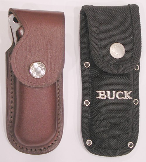 Buck Alpha Folder Sheaths