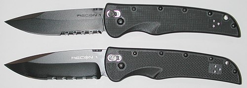 Cold Steel Recon 1 New (top)  vs. Old (bottom)