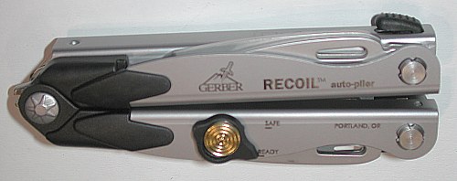 Gerber Recoil auto-plier Closed