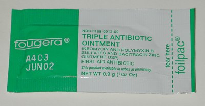 Antibiotic packet