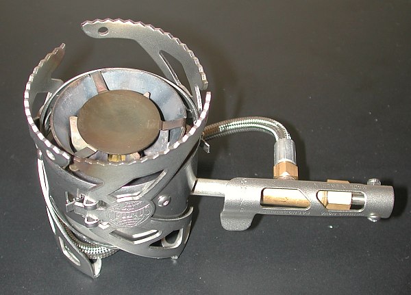 Optimus Nova  Multi-Fuel Stove - folded