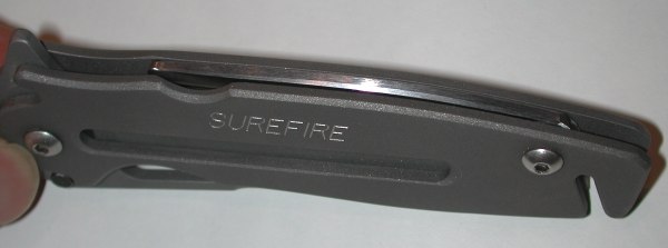 SureFire LEO with cutter handle closed