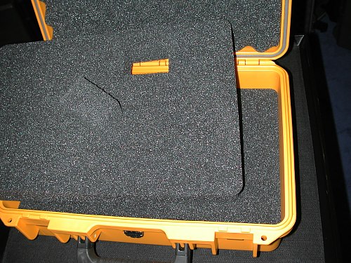 Hardigg Storm Case Pluck and Pick Foam Layers